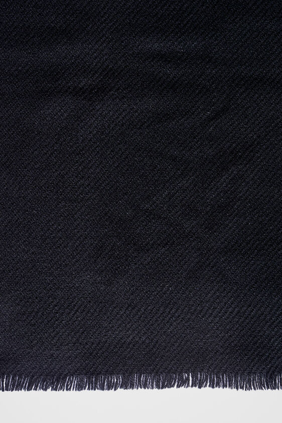 Black Solid Scarf, , image 2